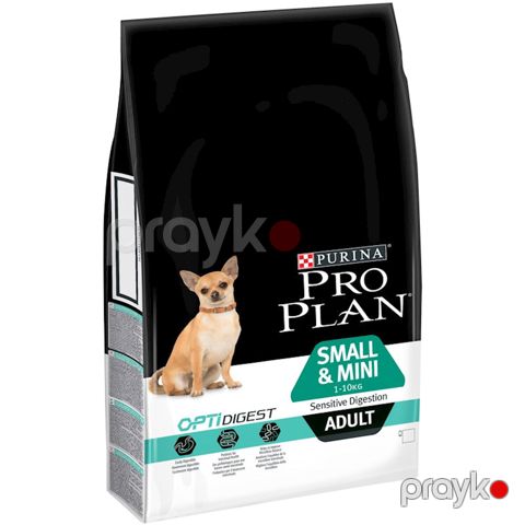Quru yem Pro Plan Purina Sensitive Digestion, xırda və cırtdan cinsli yetkin itlər üçün, quzu əti və düyü ilə, 1 kq — Bakı