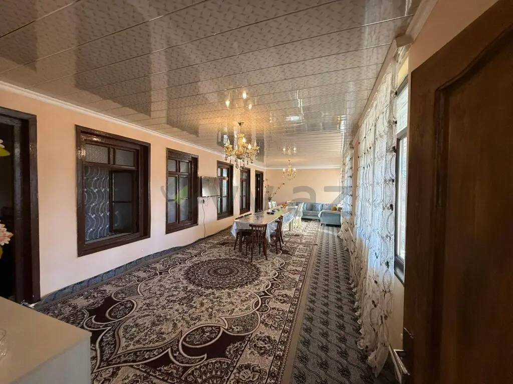 4 otaqlı Həyət evi Satılır, Şəki — Ev, villa, Şəki (2)