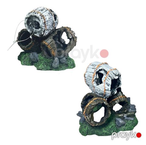 Akvarium üçün aksessuar, boçkalar, 13х11 sm — Bakı