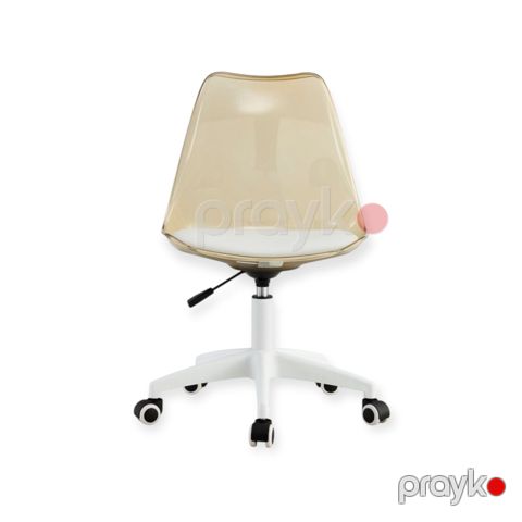 Ofis kreslosu 5214, plastik, şəffaf, 50x90 sm — Bakı
