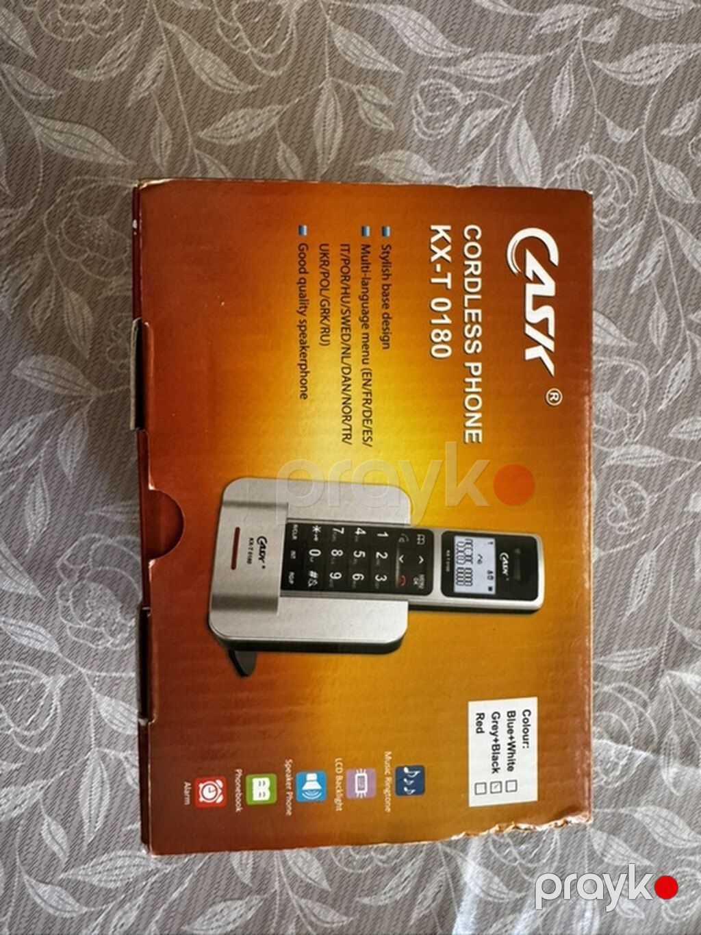 Yenidir. İstifade olunmayıb. Endirim mümkündür. Cask KX-T 0180 — Kabel və radio telefonları, Bakı (2)