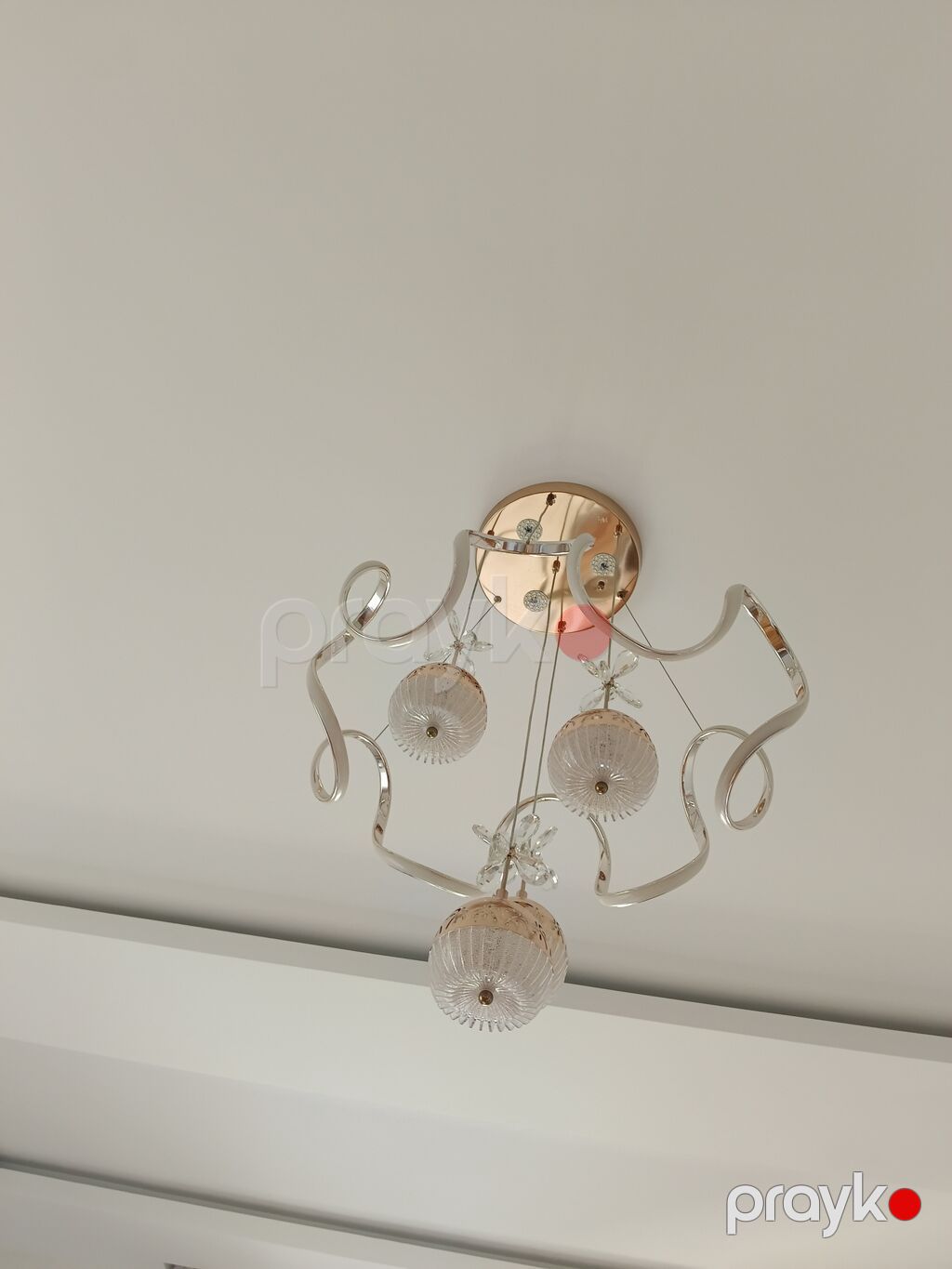 Çılçıraq, 5 lampa, Metal — Tavan is?qlar? v? cilc?raqlar, Digah (2)