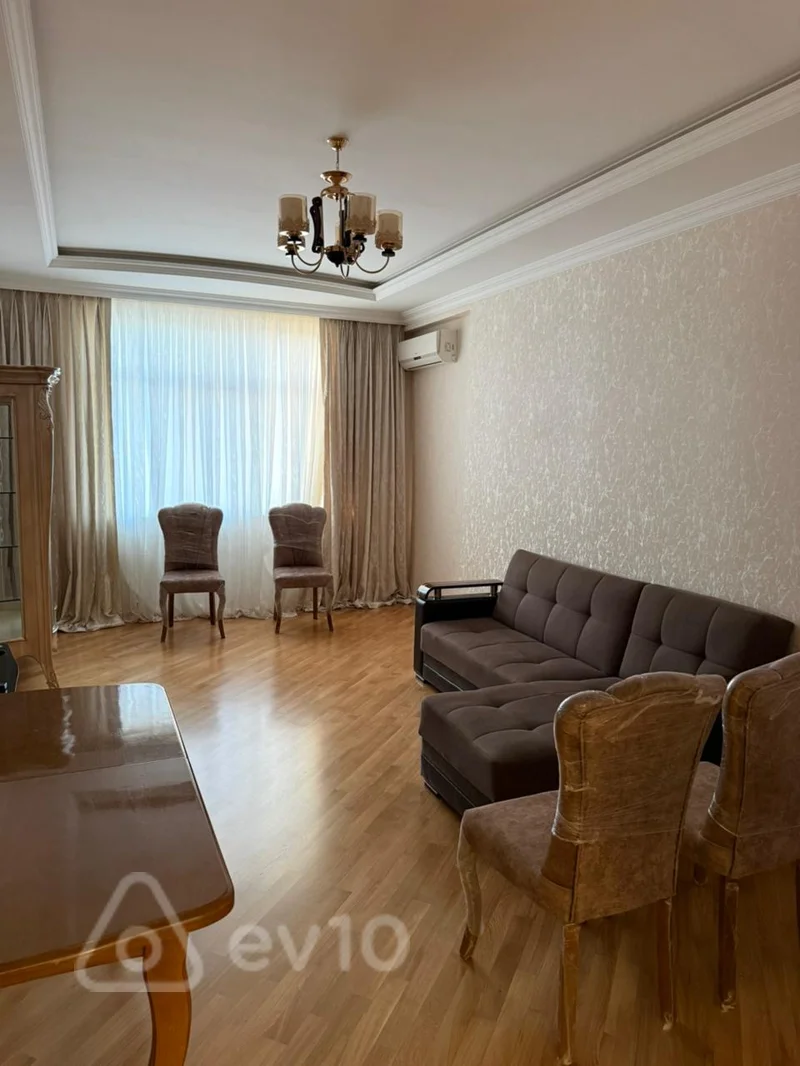 3 otaqlı mənzil, 130 m², inshaatcilar metro — kirayə — Mənzil, Bakı (3)
