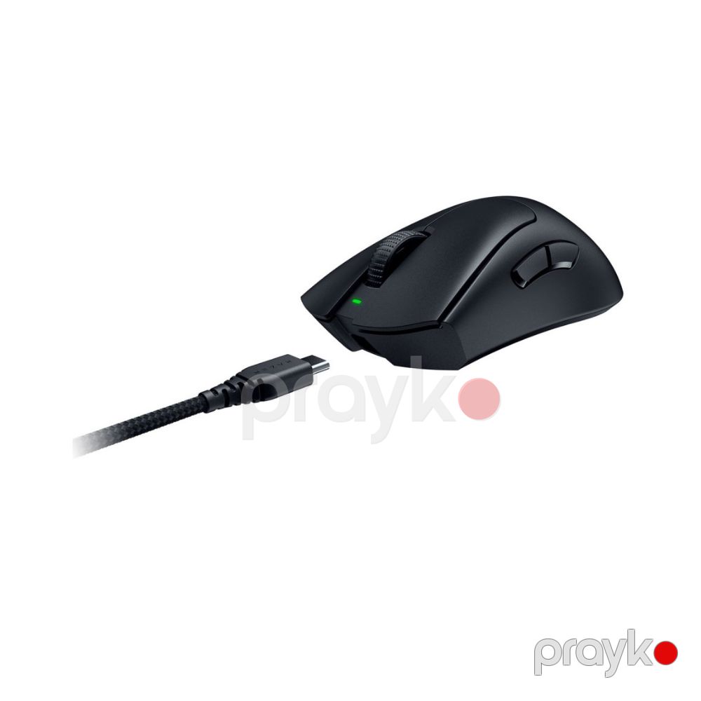 Razer Mouse Deathadder V3 Pro, Usb-a/wl/bt, black (RZ01-04630100-R3G1) — Klaviaturalar və siçanlar, Bakı (3)