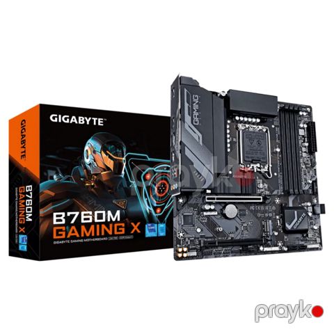 Ana plata Gigabyte B760M Gaming X LGA1700 DDR5 (GIG-B760M-GMX) — Bakı