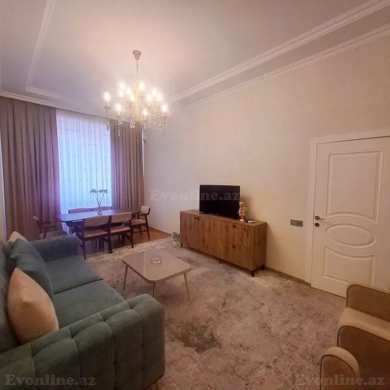 Satılır 2 otaqlı Mənzil Yeni tikili 74 m² Bakı, Nizami r., Qara Qarayev m., 8-ci kilometr — Mənzil, Bakı (3)