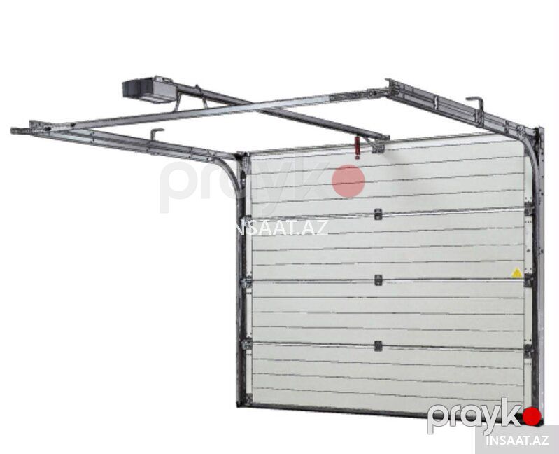 Avtomatik seksional qapı — Pəncərələr, qapılar, balkonlar, Bakı (4)