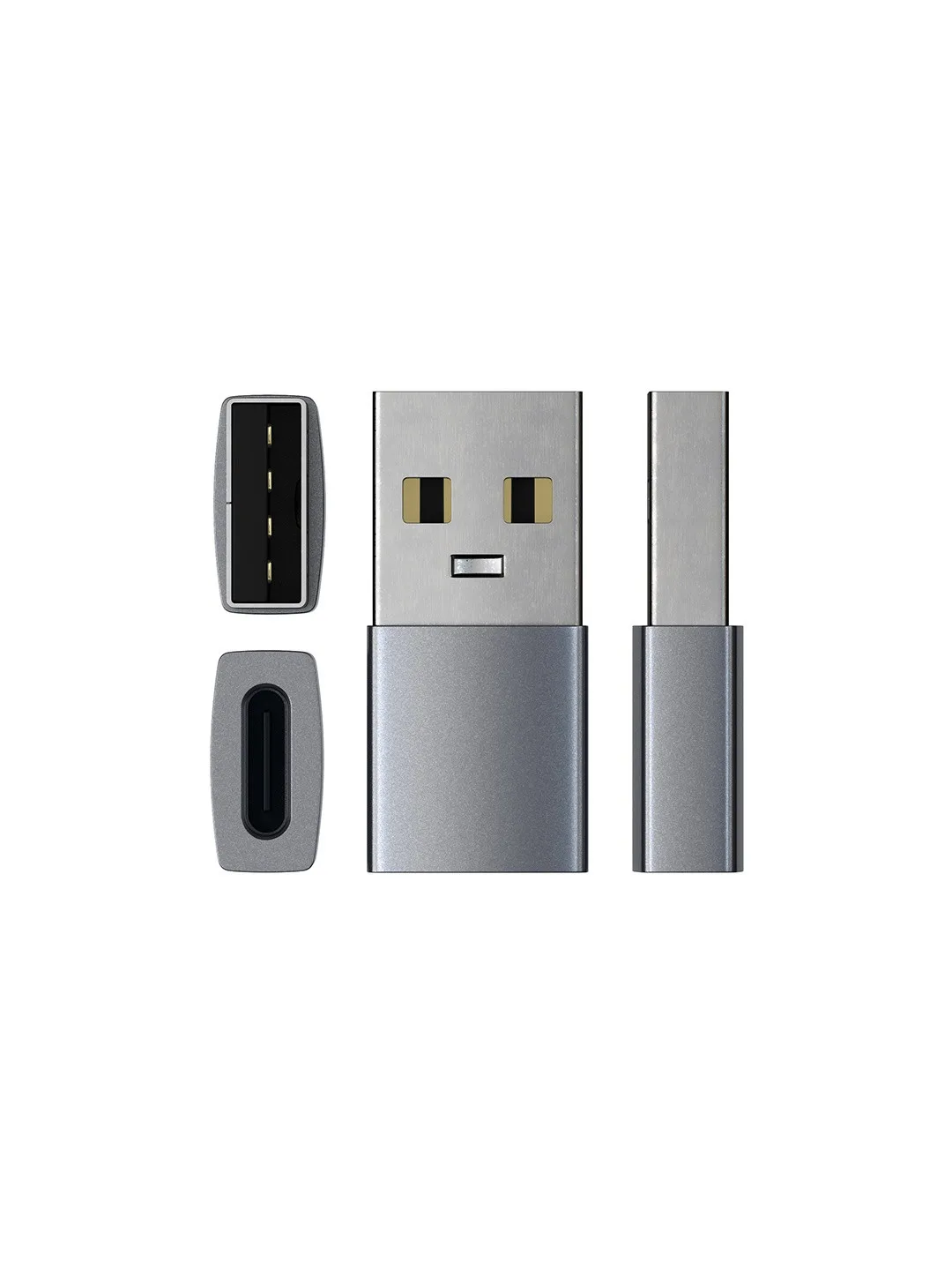 Adapter Satechi Type-A to Type-C Space Gray — Mallar, Bakı (3)