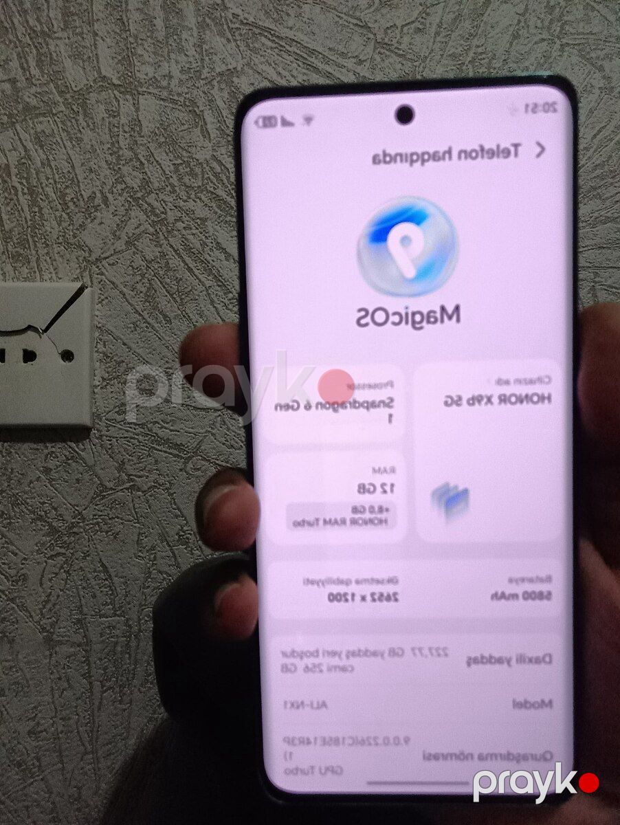 Honor X9b Emerald Green 256GB/12GB — Smartfonlar, Bakı (5)