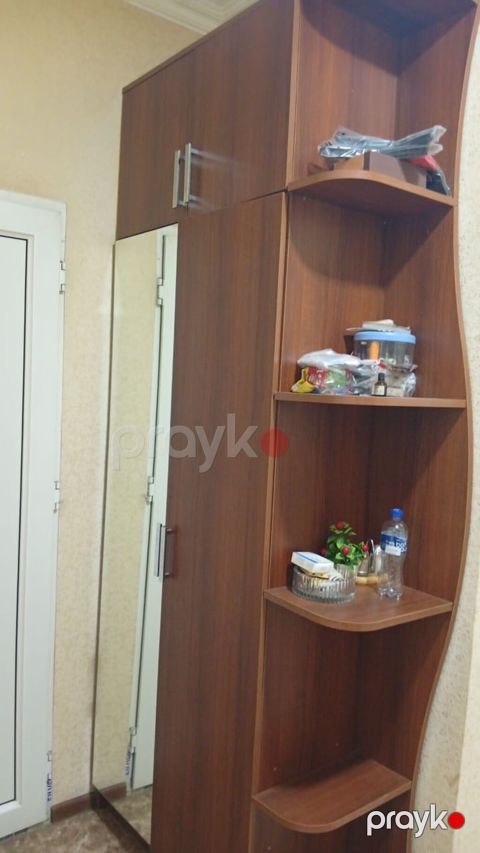 Dəhliz üçün çoxfunksiyalı giriş dolabı - Material: ağac fakturalı — Masazır