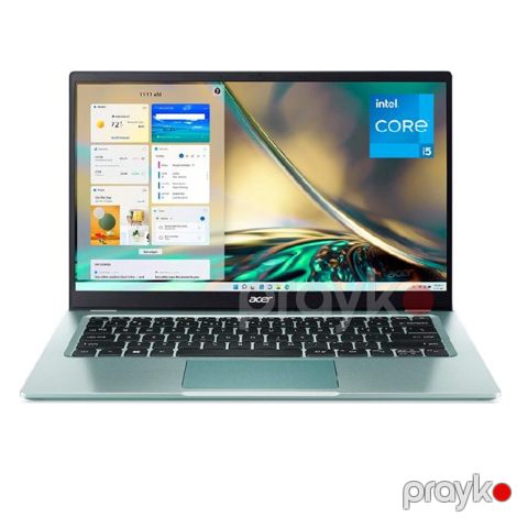 Noutbuk Acer 14 QHD IPS Laptop Intel Core i5 1240P 16GB RAM 512GB SSD Windows 11 Blue — Bakı