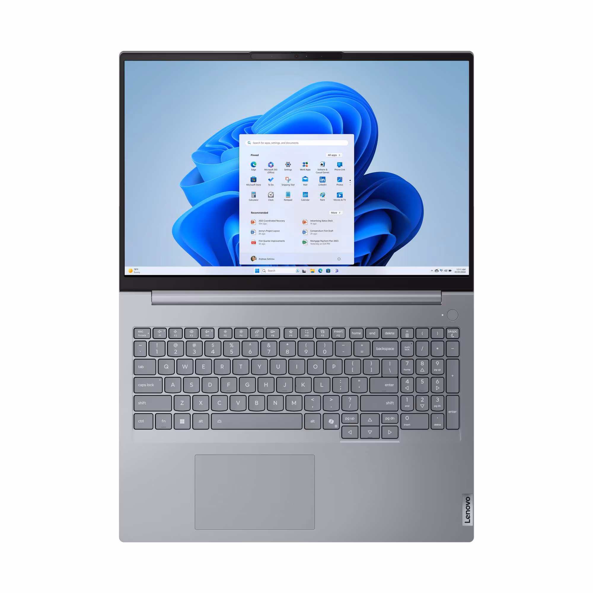 Noutbuk Lenovo ThinkBook 16 G8 (21SK007VFW) — Noutbuklar, Bakı (5)