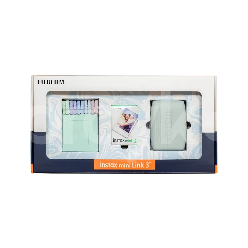 Fotoaparat Fujifilm Instax mini Link3 Green-Bundle Box — Bakı