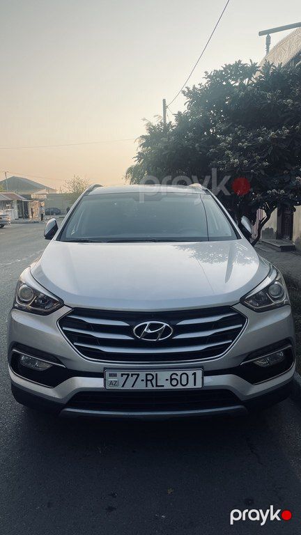 Hyundai Santa Fe, 2.0 L, 2016 il, 260 000 km — Gəncə