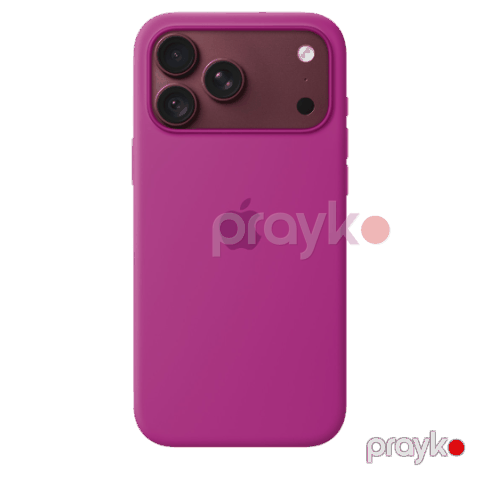 Apple Iphone 18 Pro Max case Silicone Case with MagSafe MK904ZMA Magenta — Bakı