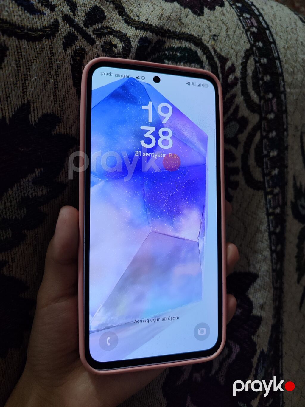 Samsung Galaxy A55 5G, 128 GB, rəng - Boz, İki sim kartlı — Samsung, Digah (4)