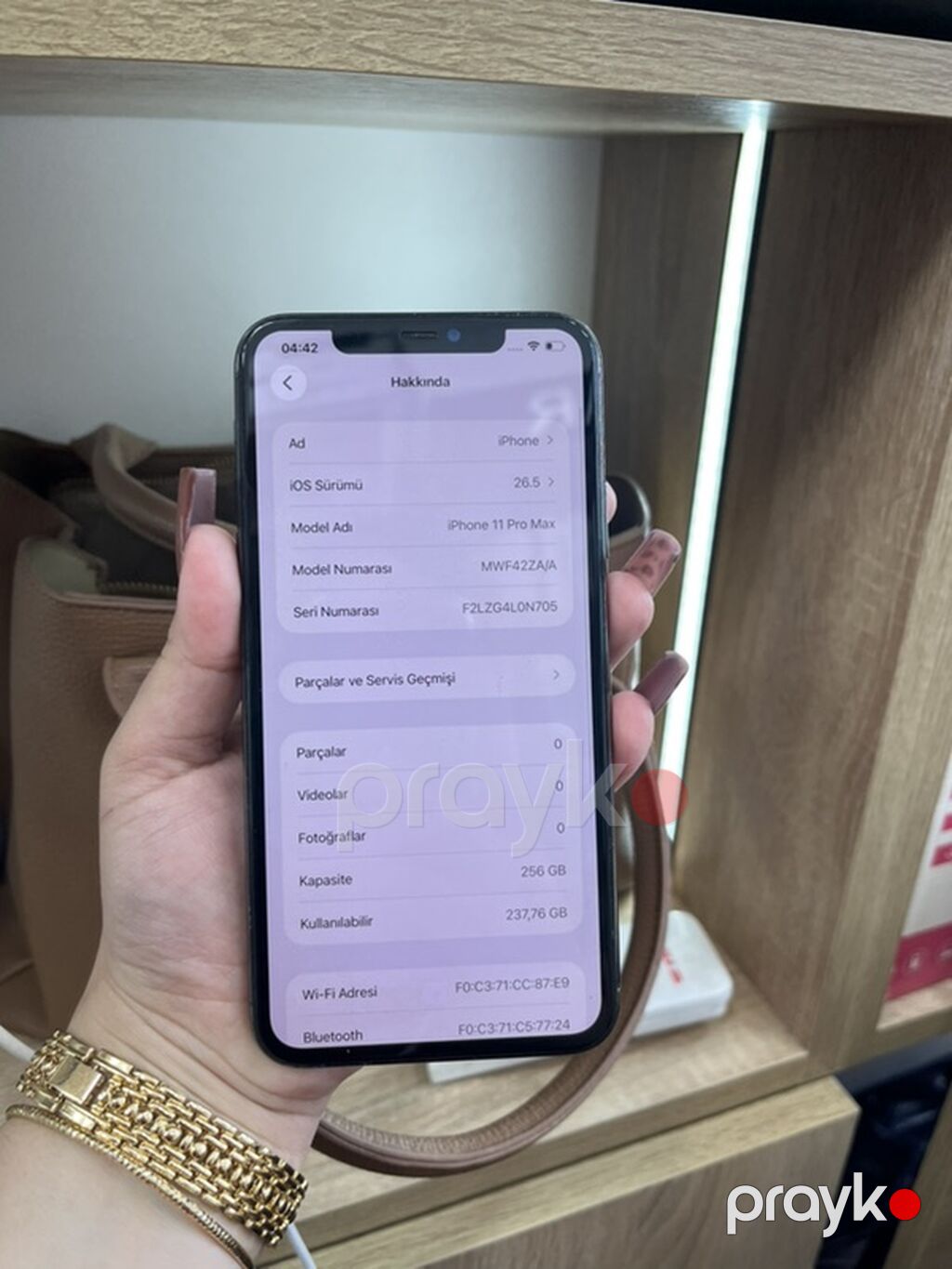 IPhone 11 Pro Max, 256 GB, Matte Midnight Green, Face ID — Apple iPhone, Bakı (4)