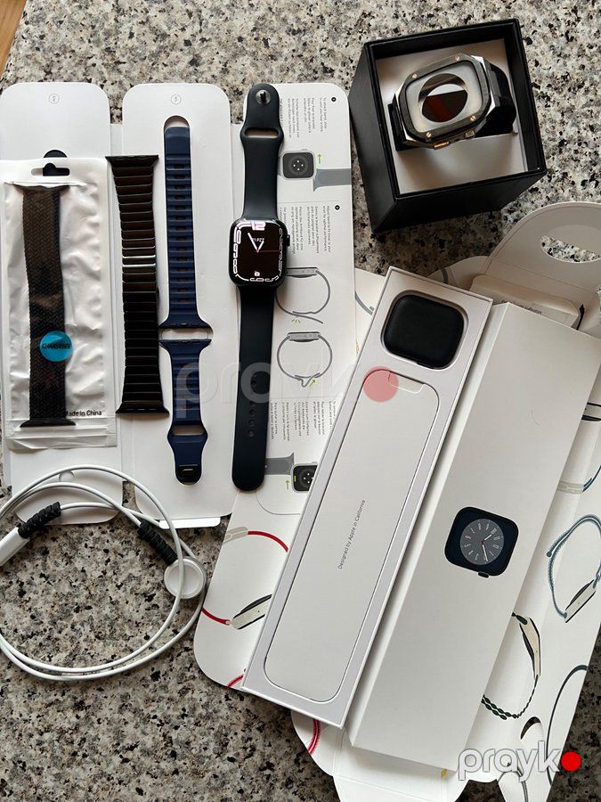 Apple watch 8 45 mm aluminum — Avtomobillər, İsmayıllı (6)
