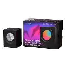 Ağıllı işıqlandırma Yeelight Cube Smart Lamp Spot Black (YLFWD-0008) — Bakı