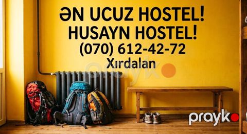 Husayn Hostel – Xırdalan, Aaaf Parkın yanı Yalnız kişilər üçün — Xırdalan