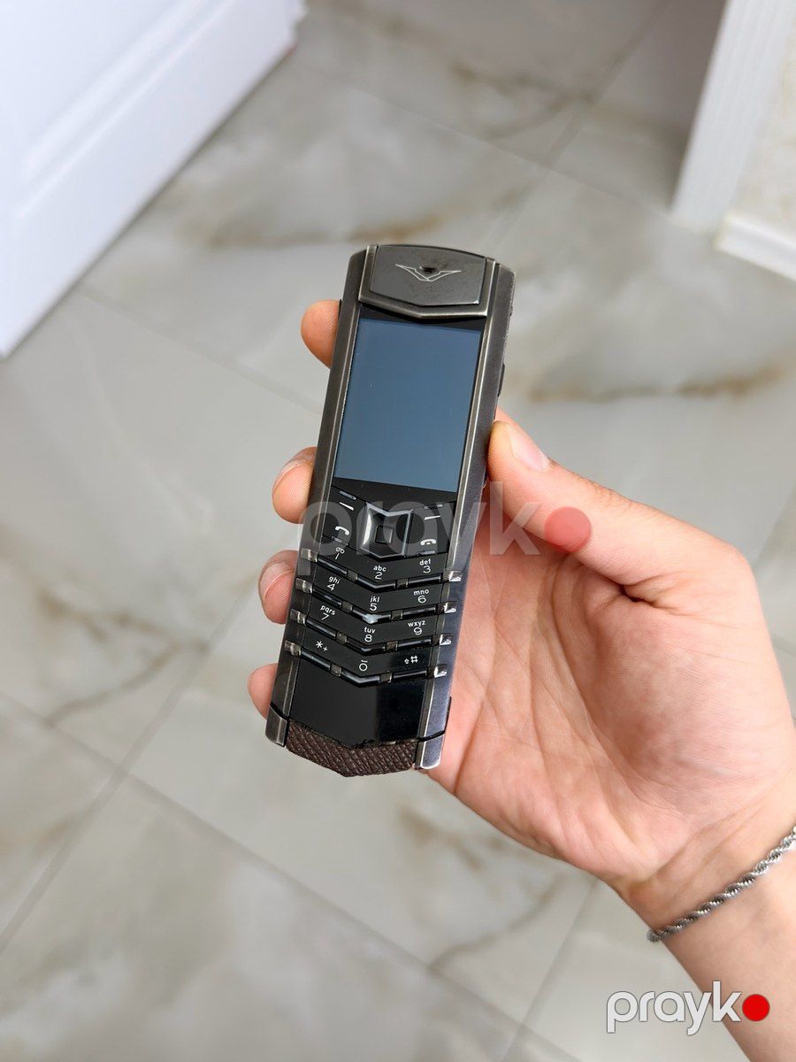 Vertu Signature S Design Pure Black 4GB — Smartfonlar, Bakı (2)