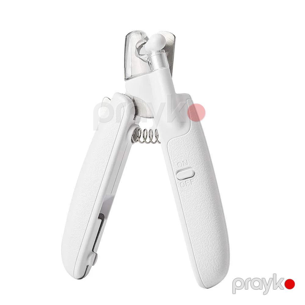 Dırnaqtutan Petkit PRO, LED işıqlı, itlər və pişiklər üçün, ağ - ClipperPRO — Mallar, Bakı (2)