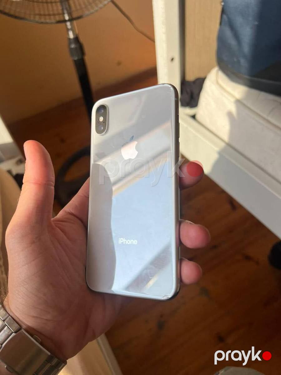Apple iPhone X Silver 256GB/3GB — Smartfonlar, Bakı (7)