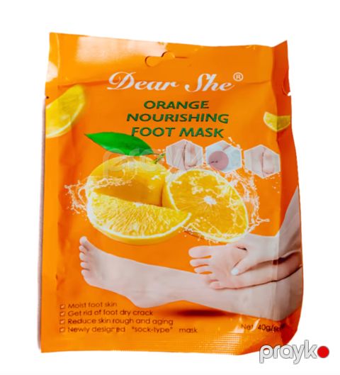 Ayaq üçün maska Dear She Orange 40 q — Bakı