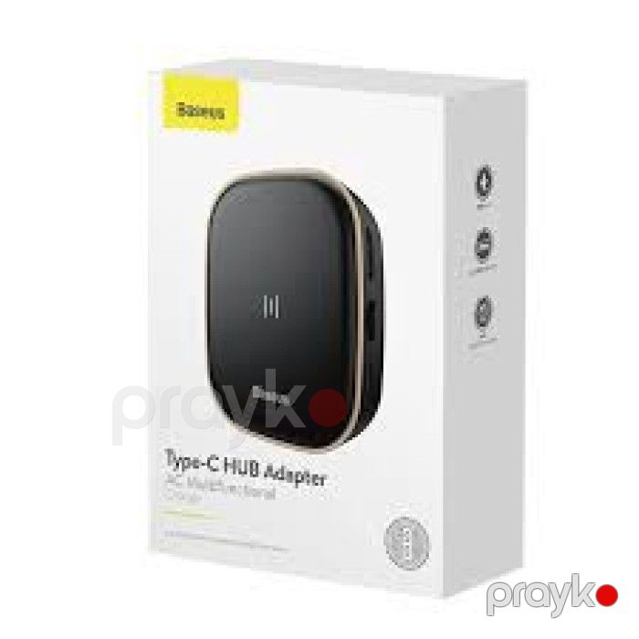 Baseus CAHUB-AU01 6-in-1 Usb-c Çoxfunksiyalı HUB və 60W Şarj Adapteri — Elektronika, Bakı (3)