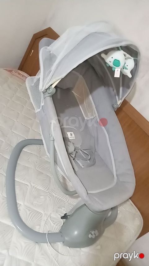 Mastela elektrikli beşik/sallanma kreslosu - 2-si 1-də: yeni — Digah