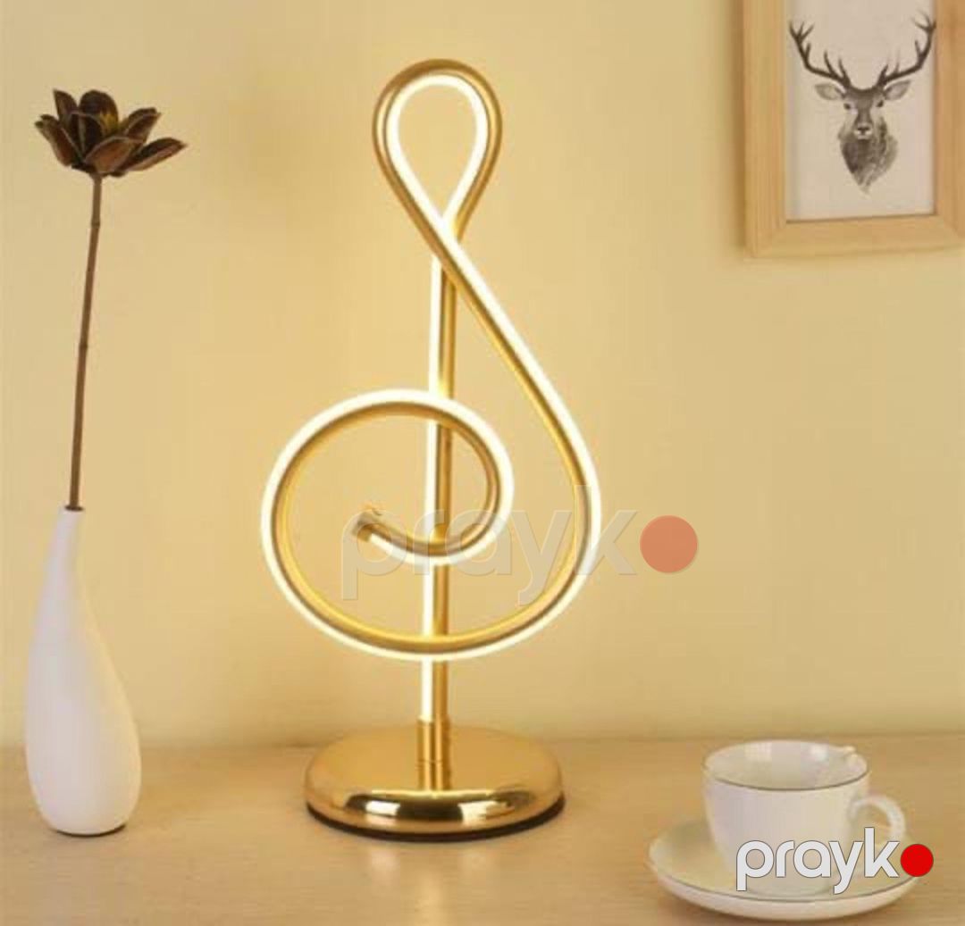 Musiqi notası formasında LED masa lampası — İşıqlandırma, Bakı (2)