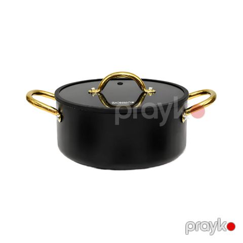 Qazan Donnor 5442 qranit 24sm/3mm Qara — Bakı