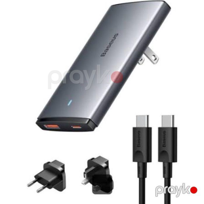 Baseus GaN5 Pro Ultra-Slim CCGP150113 65W Sürətli Şarj Cihazı — Elektronika, Bakı (3)