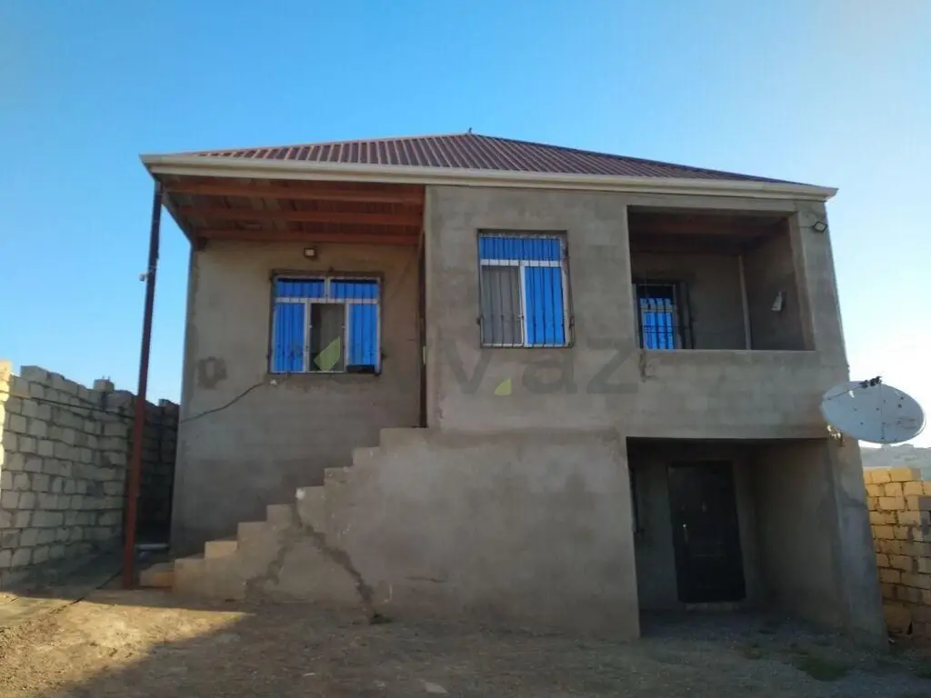4 otaqlı Həyət evi Satılır, Qobu, Abşeron — Ev, villa (2)