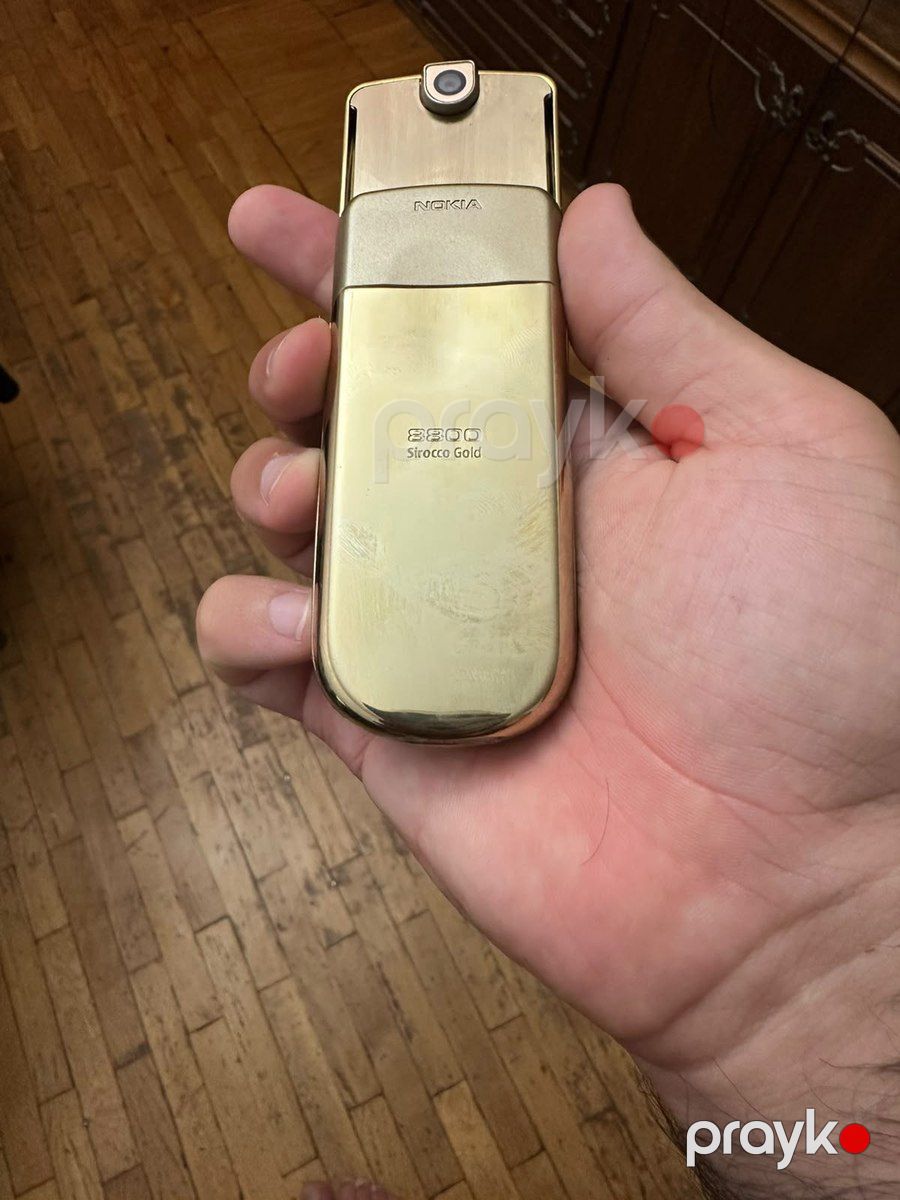 Nokia 8800 Sirocco Gold — Smartfonlar, Bakı (7)