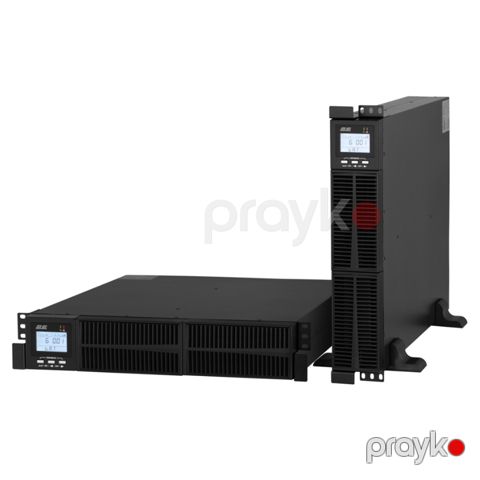 2E OD3000RT, 3000VA/2700W, RT2U, LCD, USB, 3xSchuko (2E-OD3000RT) — Bakı