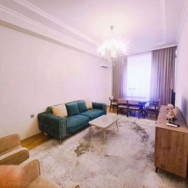 Satılır 2 otaqlı Mənzil Yeni tikili 74 m² Bakı, Nizami r., Qara Qarayev m., 8-ci kilometr — Bakı