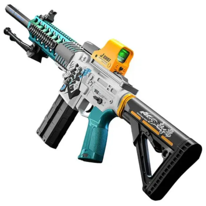 Nerf Silah M416 – Kalimator və Snayper Ayaqlıq ilə — Bakı