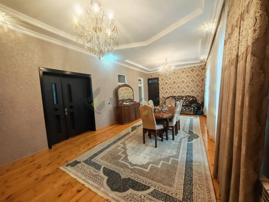 4 otaqlı Həyət evi Satılır, Oğuz — Ev, villa, Oğuz (6)