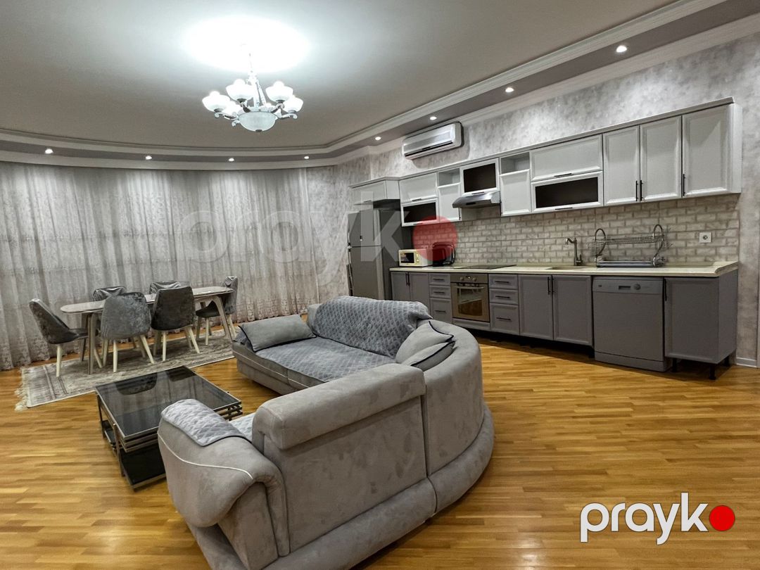 İcarəyə verilir 3 otaqlı yeni tikili 134 m² — Mənzil, Bakı (8)