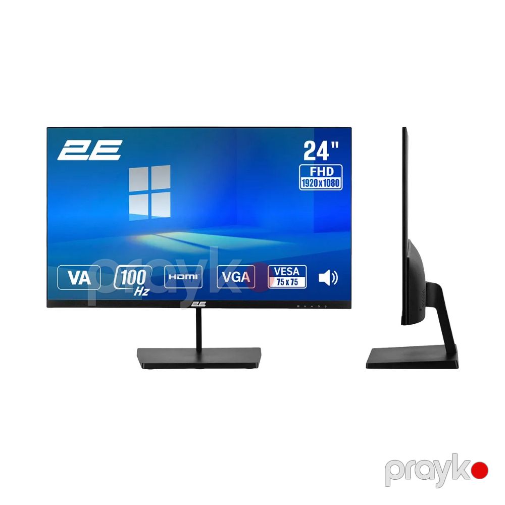 2E Monitor 23.8″ B2425B D-Sub, HDMI, MM, VA, 100Hz, FreeSync (2E-B2425B-01.EU) — Monitorlər, Bakı (2)