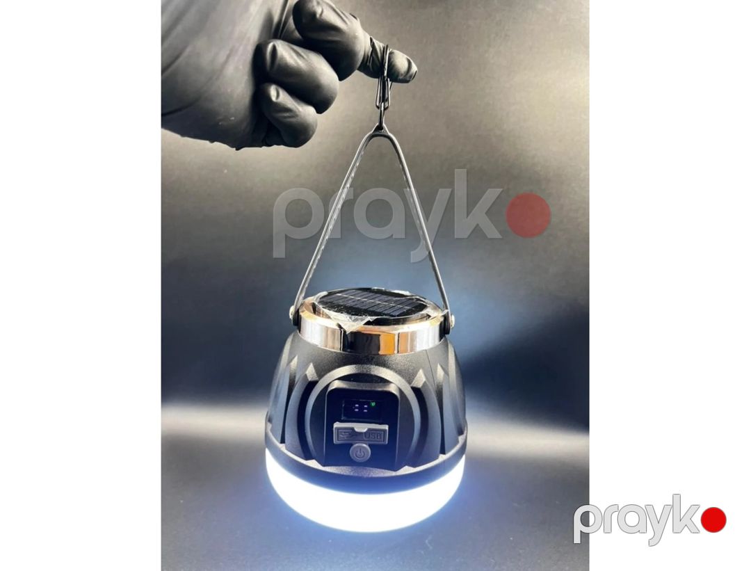 Yenidən Şarj Olunan Orta Ölçülü Asma Kamping Fənəri / Lampa (Model: A02T) — Camping, ovçuluq və balıqçılıq, Bakı (2)