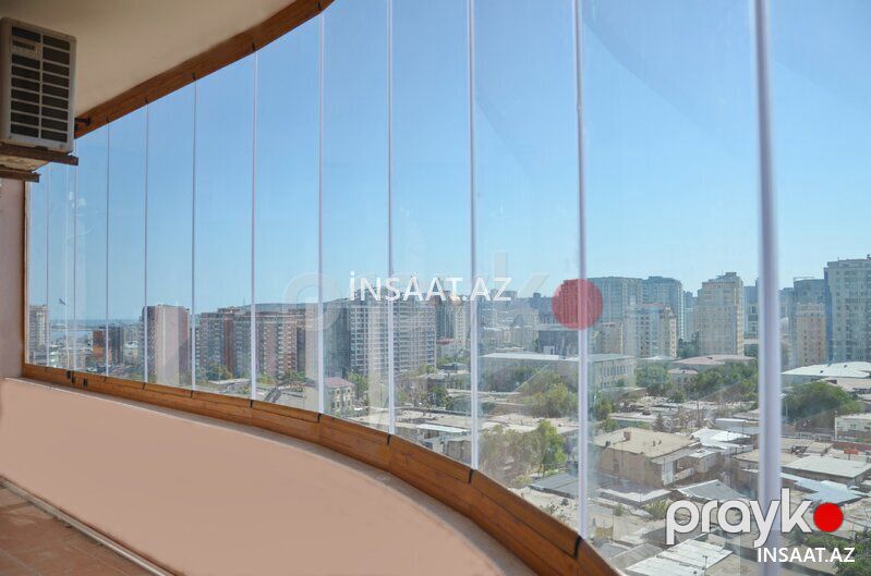 Cam balkon — Pəncərələr, qapılar, balkonlar, Bakı (8)