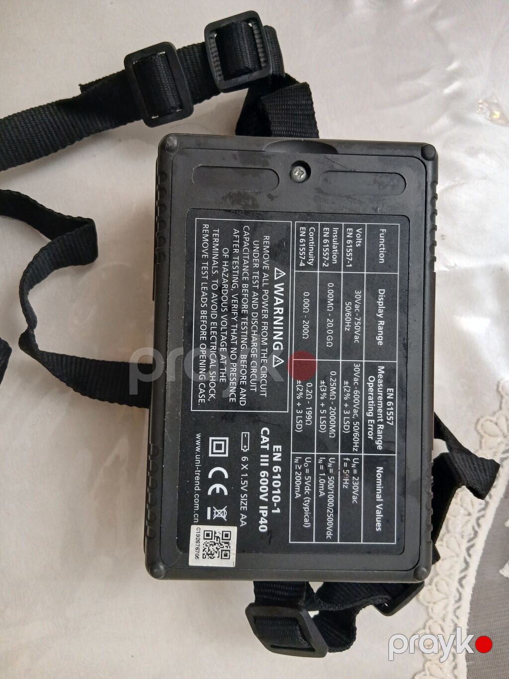 Unı-t UT502A izolyasiya və davamlılıq ölçən cihaz - Model: Unı-t — Ölçü alətləri, Bakı (4)