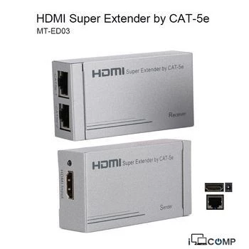 Hdmi Extender (MT-ED03) 2 port UTP — Bakı