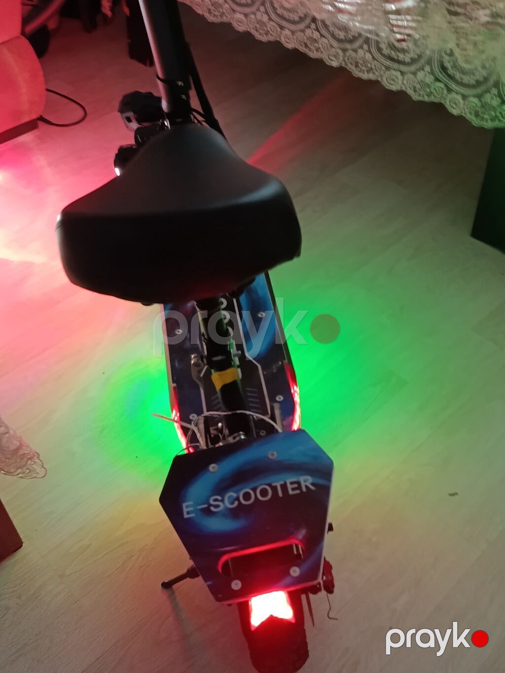 Elektrik skuter – oturacaqlı, güclü işıqlandırmalı - Model: E-scooter — Skuterlər, Qobu (3)
