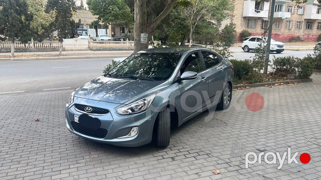 Hyundai Accent, 1.6 L, 2018 il, 132 031 km — Avtomobillər, Naftalan (8)