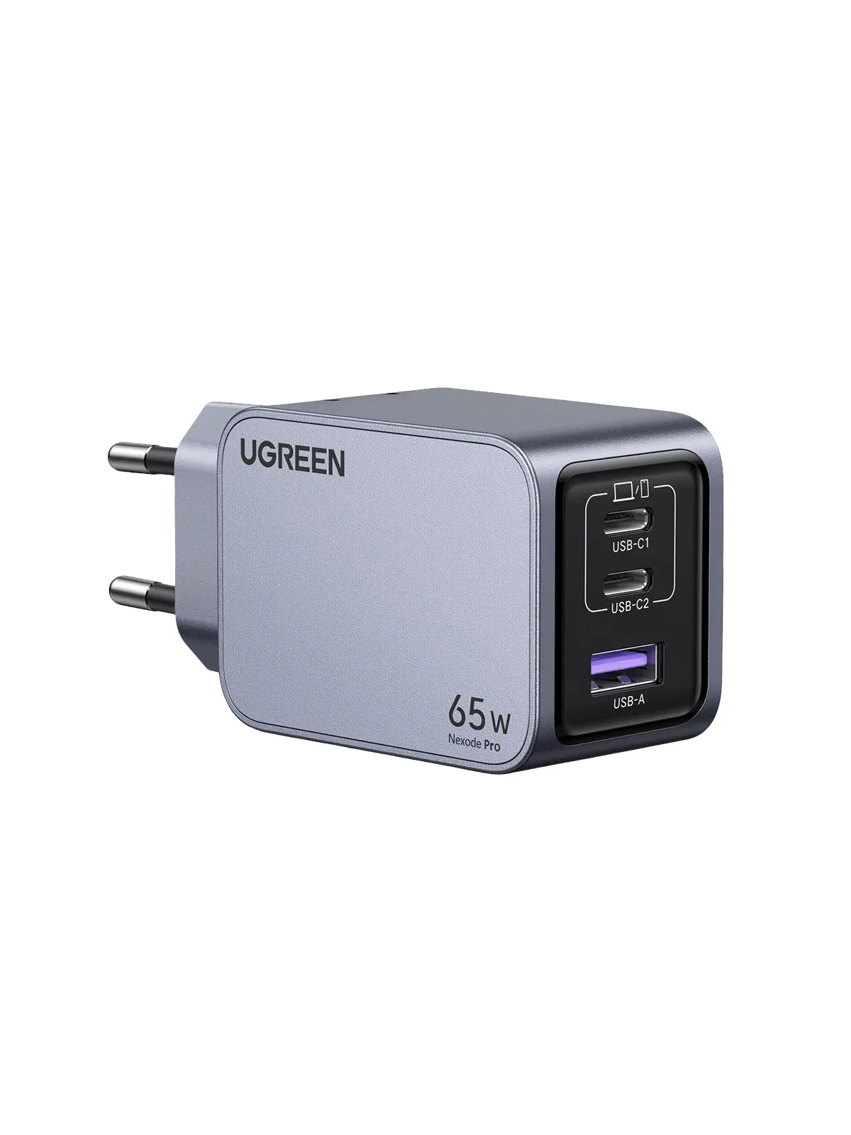 Adapter başlığı Ugreen Nexode Pro 65W 3-Port GaN Fast Charger Set EU — Bakı