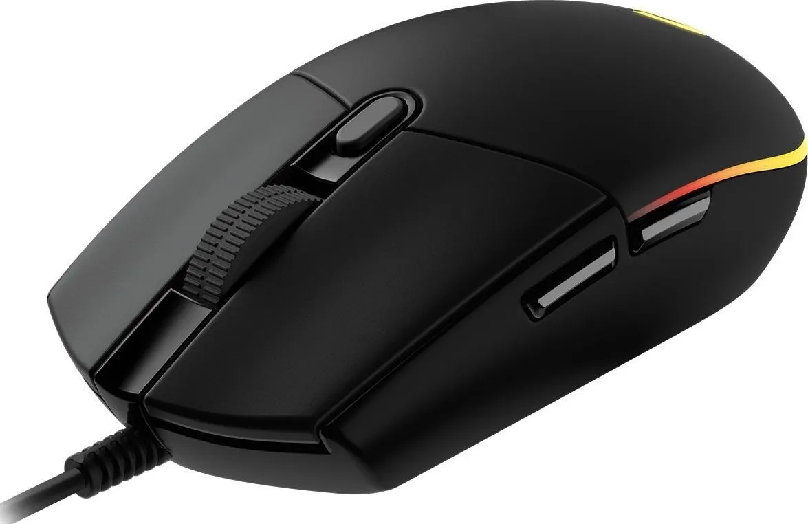 Logitech G102 Lıghtsync Corded Gaming Mouse Black — Mallar, Bakı (4)