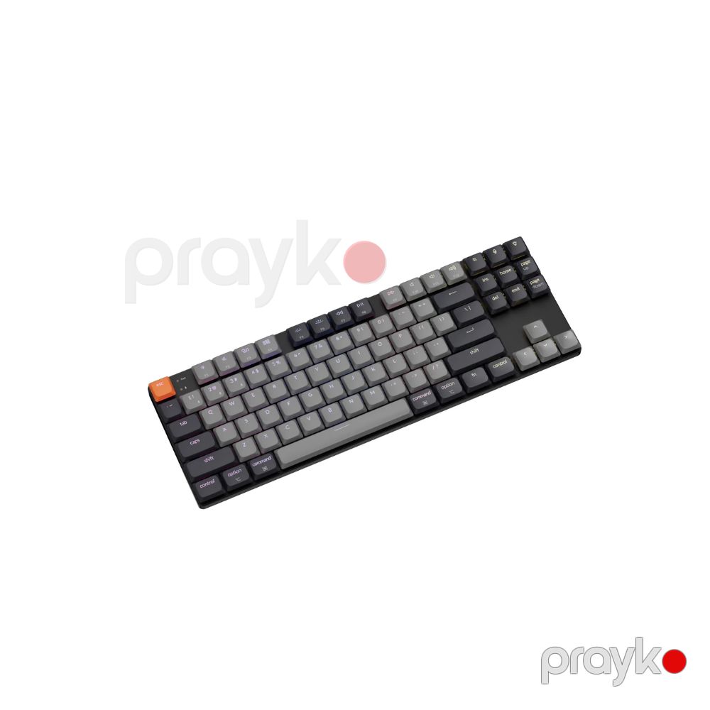 K1 (Version 6) White Backlight Brown Switch(K1X-A3-AZ) — Klaviaturalar və siçanlar, Bakı (3)